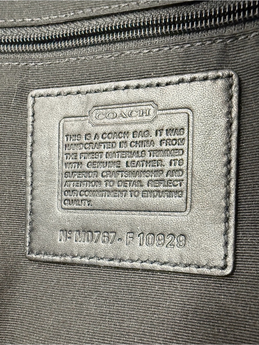 Coach SOHO Signature C Satchel / Shoulder Bag - Picture 5 of 7